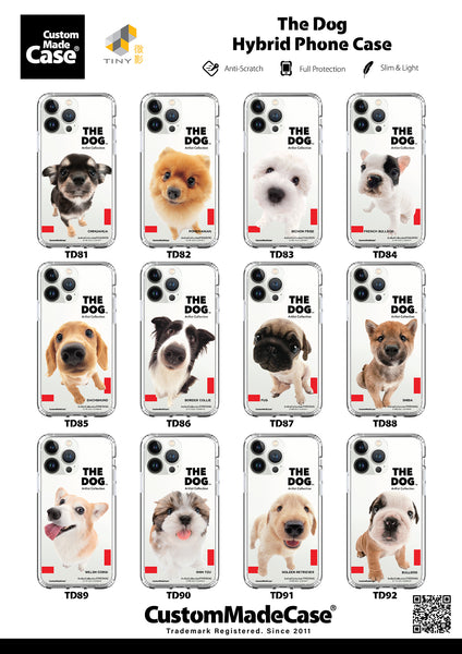 THE DOG 大頭狗 Clear Case / iPhone Case / Android Case / Samsung Case 防撞透明手機殼 (TD91)