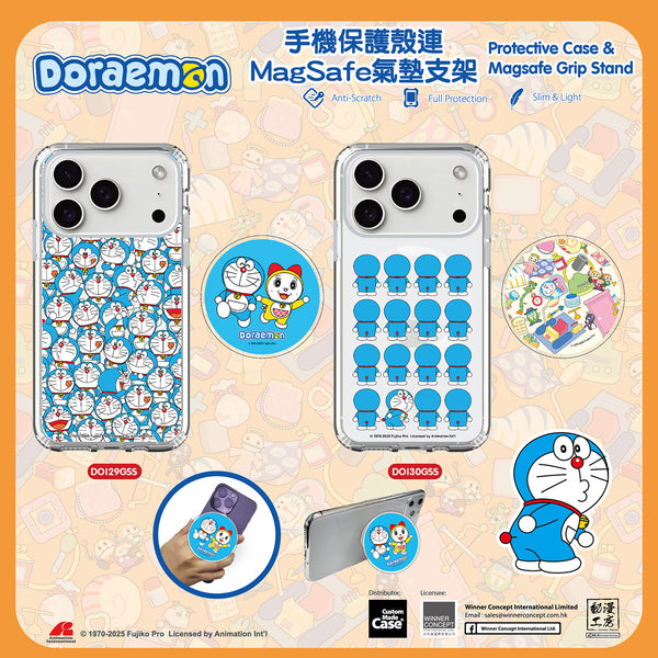 Doraemon iPhone Case / Android Phone Case & Magsafe Grip Stand Set (DO130GSS)