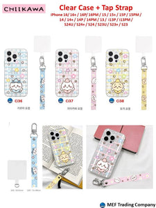 【門市發售】Chiikawa 透明殼+手繩 Phone Case（Samsung S23-24系列）