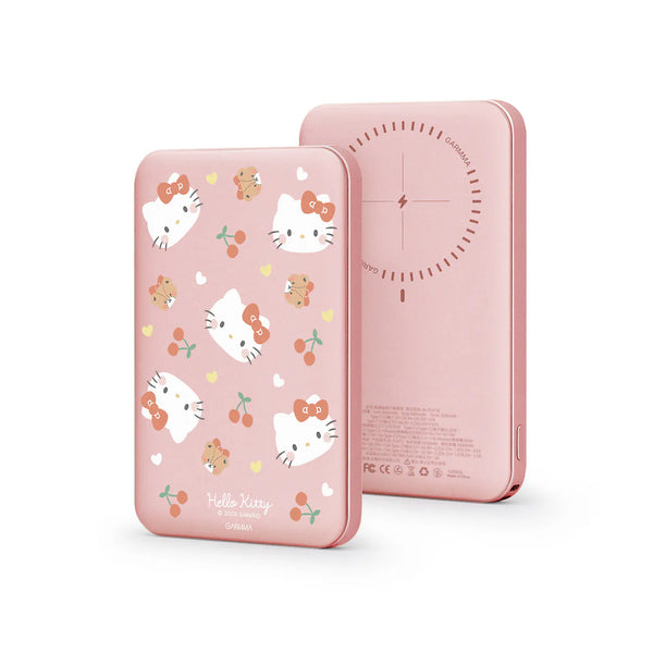 【門市發售】Garmma 永橙✖️Sanrio  Hello Kitty 5000mAh  磁吸外置充電器（只限香港發售，不設平郵）