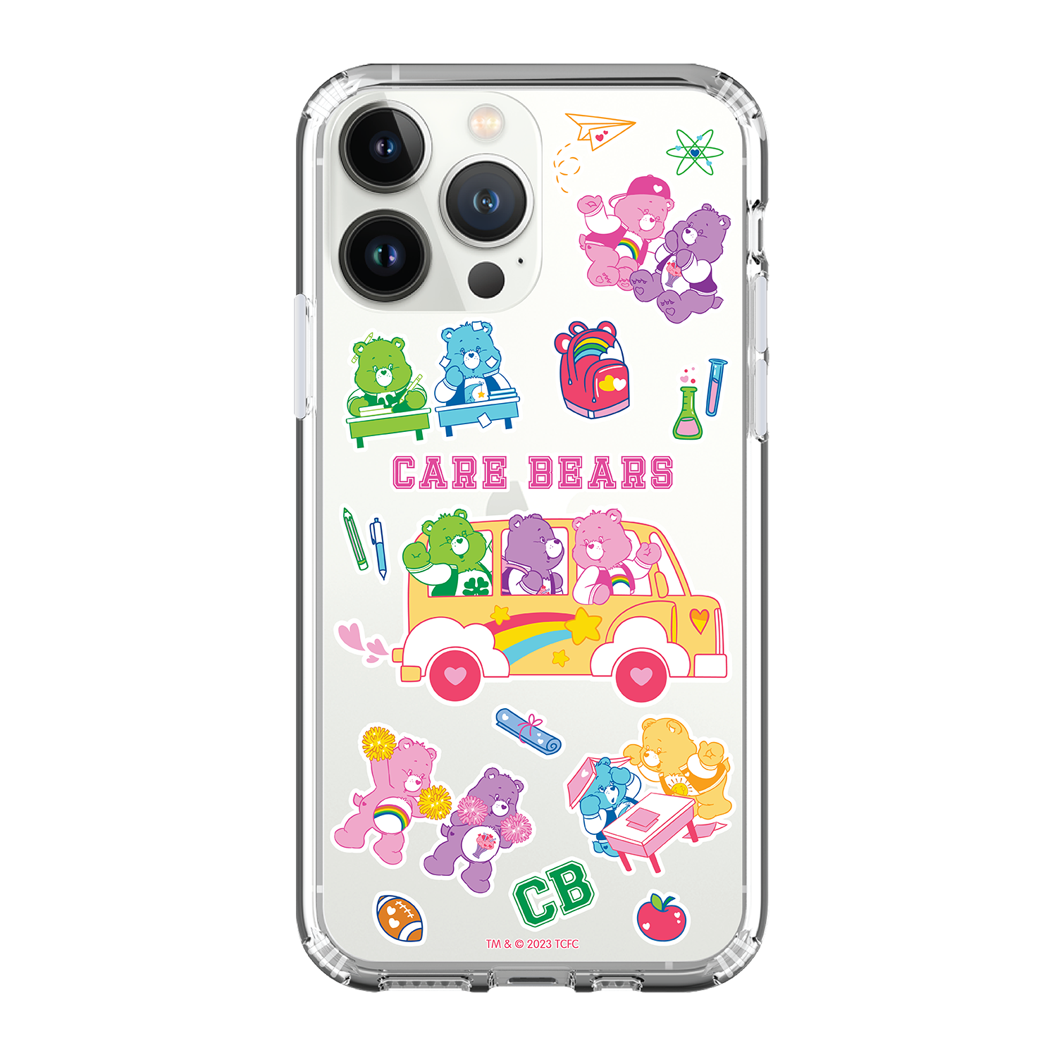 Care Bears Clear Case / iPhone Case / Android Case / Samsung Case 正版授權 全包邊氣囊防撞手機殼  (CB101)