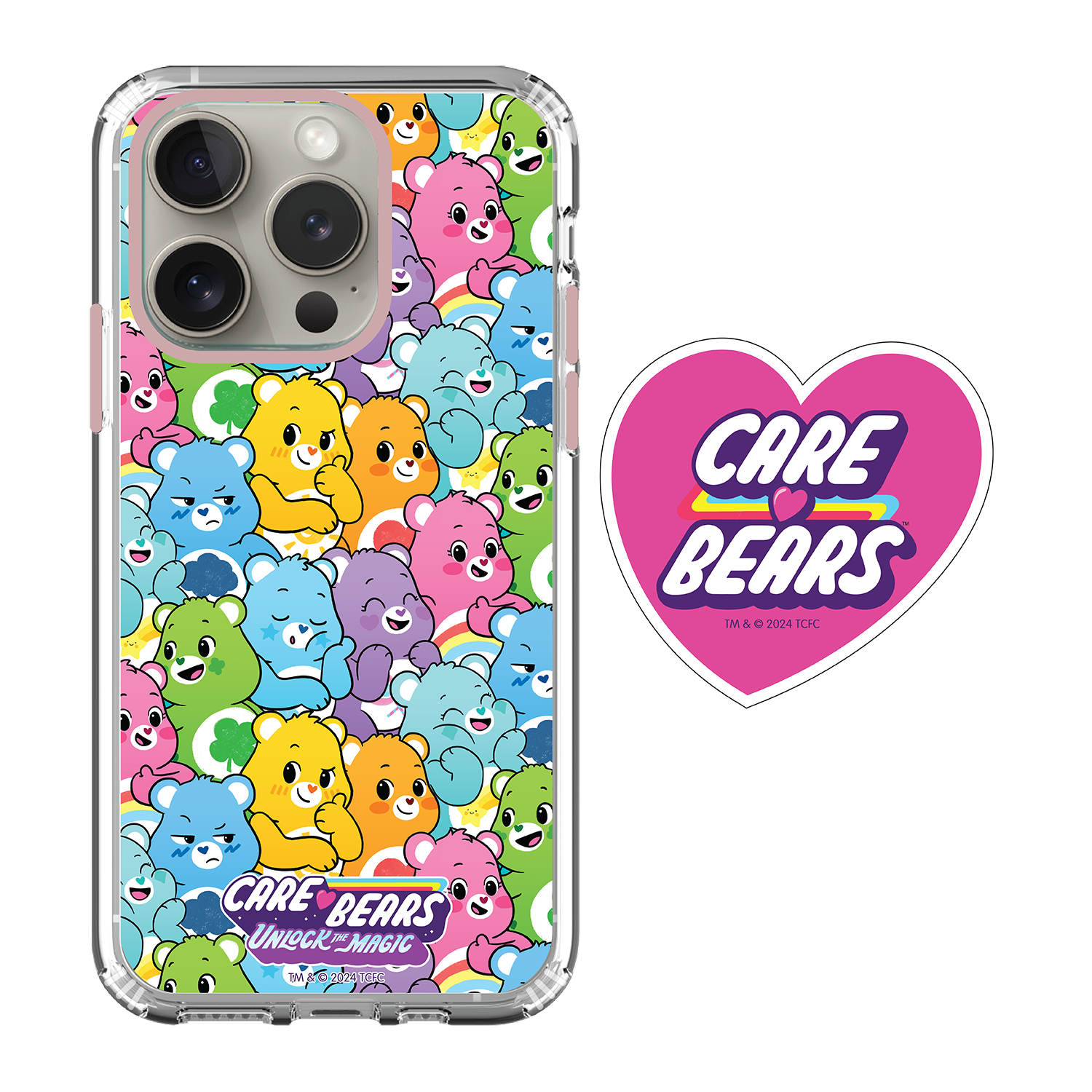 Care Bears iPhone Case / Android Phone Case & Magsafe Grip Stand Set (CB103MS)