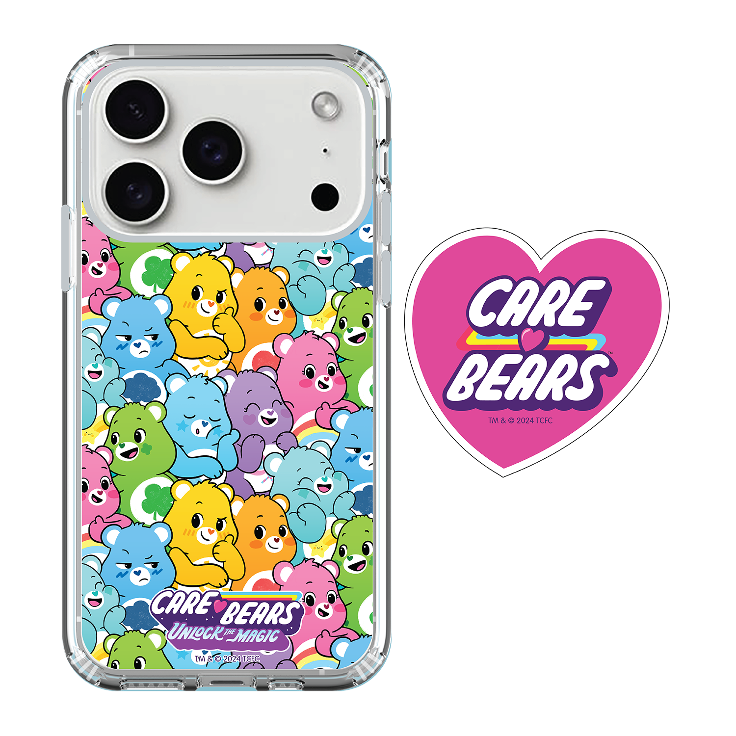 Care Bears iPhone Case / Android Phone Case & Magsafe Grip Stand Set (CB103MS)