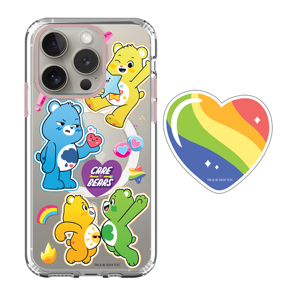 Care Bears iPhone Case / Android Phone Case & Magsafe Grip Stand Set (CB104MS)