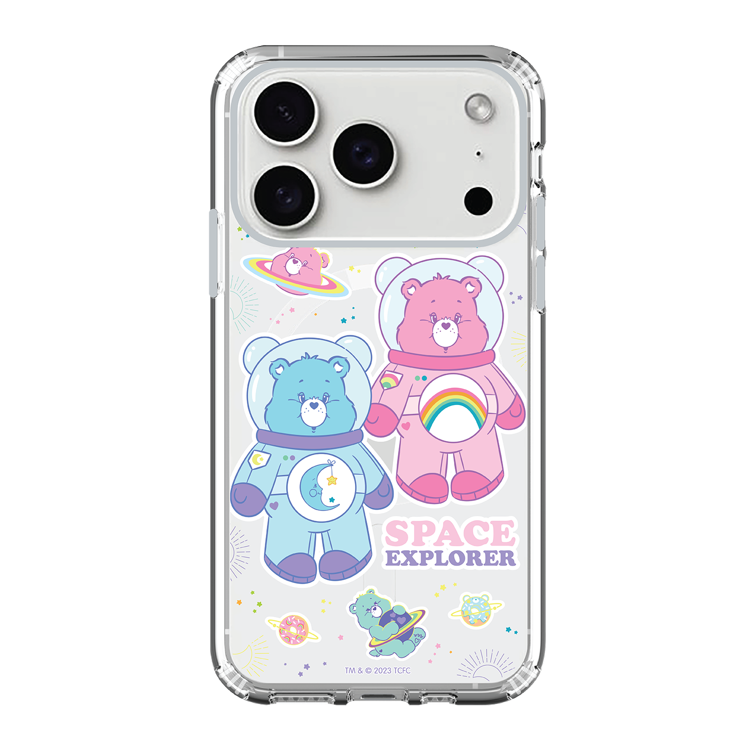 Care Bears Clear Case / iPhone Case / Android Case / Samsung Case 正版授權 全包邊氣囊防撞手機殼  (CB98)