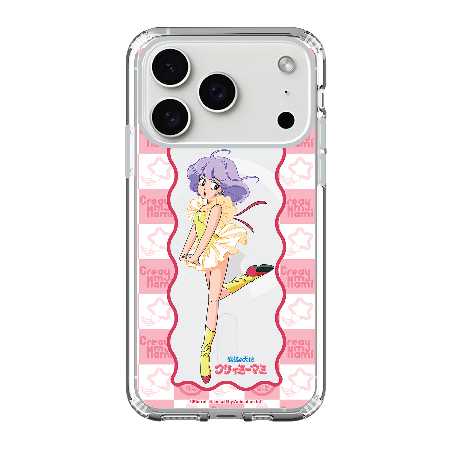 《我係小忌廉》 魔法の天使クリィミーマミ Clear Case / iPhone Case / Android Case / Samsung Case 正版授權 專利設計 全包邊氣囊防撞手機殼 (CM85)