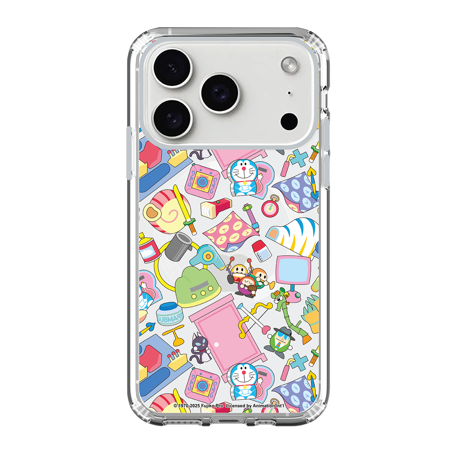 Doraemon Clear Case / iPhone Case / Android Case / Samsung Case 多啦A夢 正版授權 全包邊氣囊防撞手機殼 (DO133)