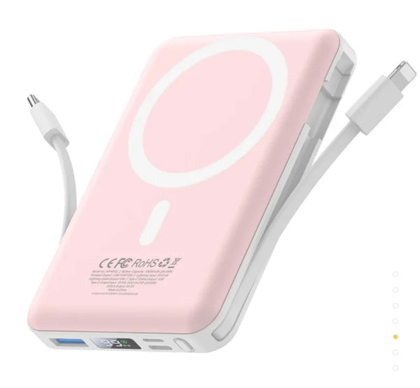 【門市發售】Xpower LuLu豬 10000mAh 5合1磁吸無線 外置充電器 M10J（只限香港發售，不設平郵）