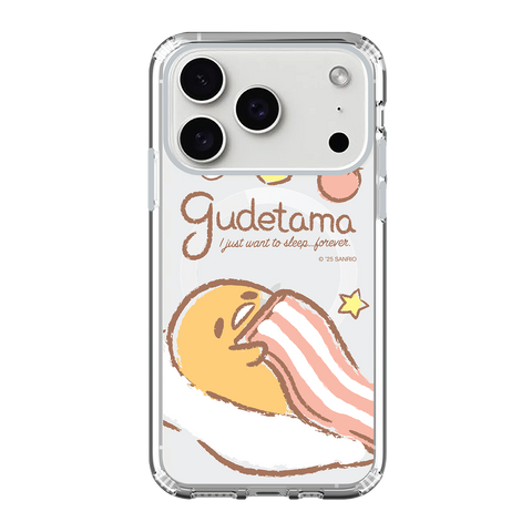 Gudetama Clear Case / iPhone Case / Android Case / Samsung Case 防撞透明手機殼 (GU92)
