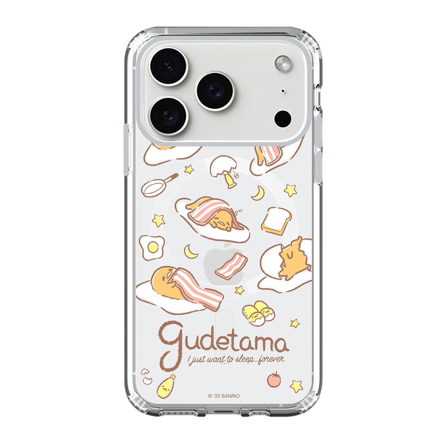 Gudetama Clear Case / iPhone Case / Android Case / Samsung Case 防撞透明手機殼 (GU93)