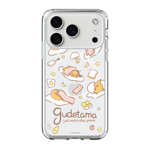 Gudetama Clear Case / iPhone Case / Android Case / Samsung Case 防撞透明手機殼 (GU93)