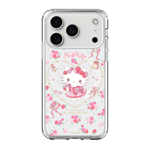 Hello Kitty Clear Case / iPhone Case / Android Case / Samsung Case 正版授權 全包邊氣囊防撞手機殼 (KT165)