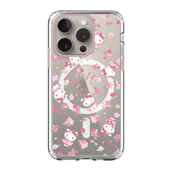 Hello Kitty Clear Case / iPhone Case / Android Case / Samsung Case 正版授權 全包邊氣囊防撞手機殼 (KT166)