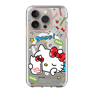 Hello Kitty Clear Case / iPhone Case / Android Case / Samsung Case 正版授權 全包邊氣囊防撞手機殼 (KT95M)