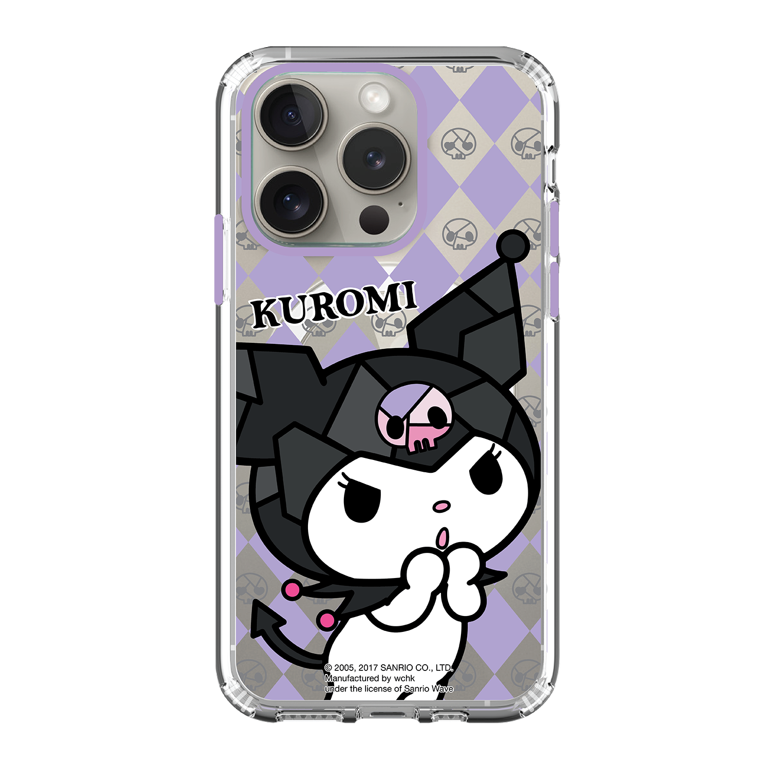 Kuromi Clear Case (KU92)