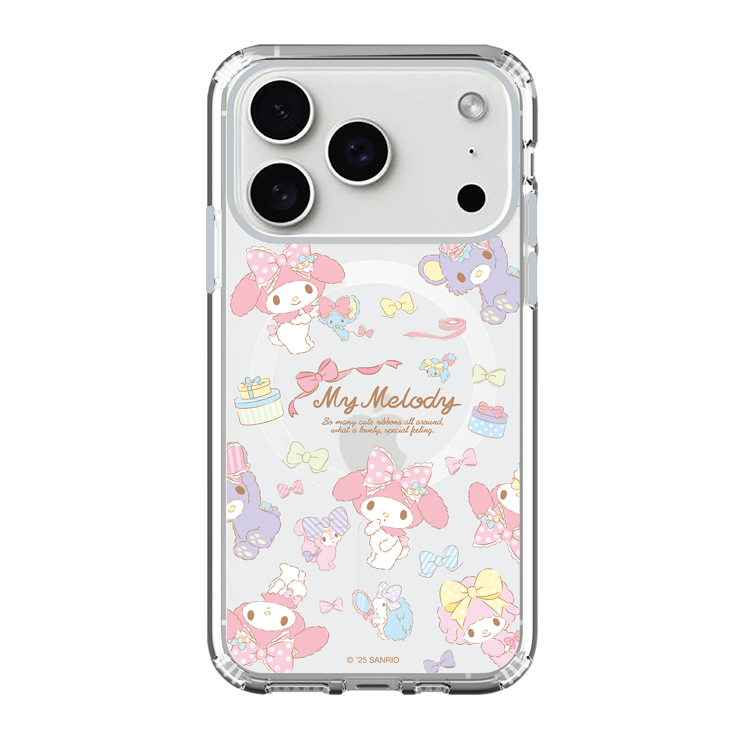 My Melody Clear Case / iPhone Case / Android Case / Samsung Case 防撞透明手機殼 (MM107)