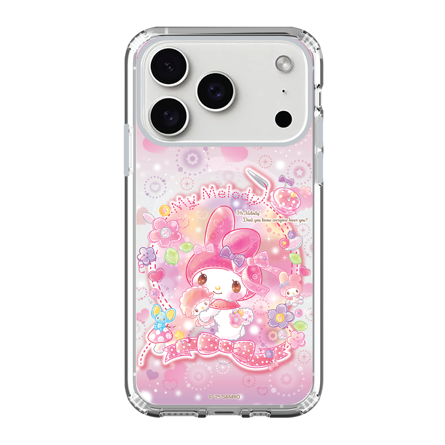 My Melody Clear Case / iPhone Case / Android Case / Samsung Case 防撞透明手機殼 (MM135)