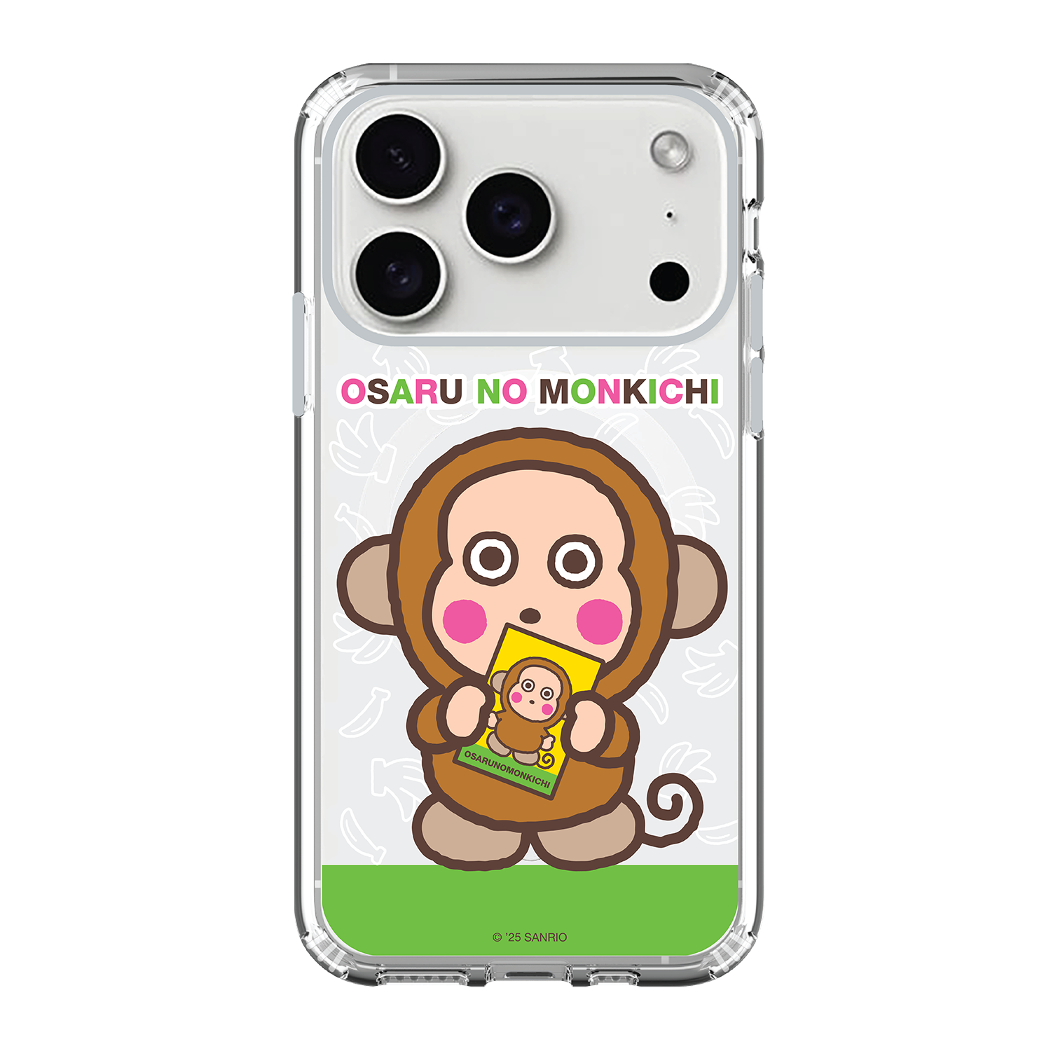 Osaru No Monkichi Clear Case / iPhone Case / Android Case / Samsung Case 防撞透明手機殼 (OM81)