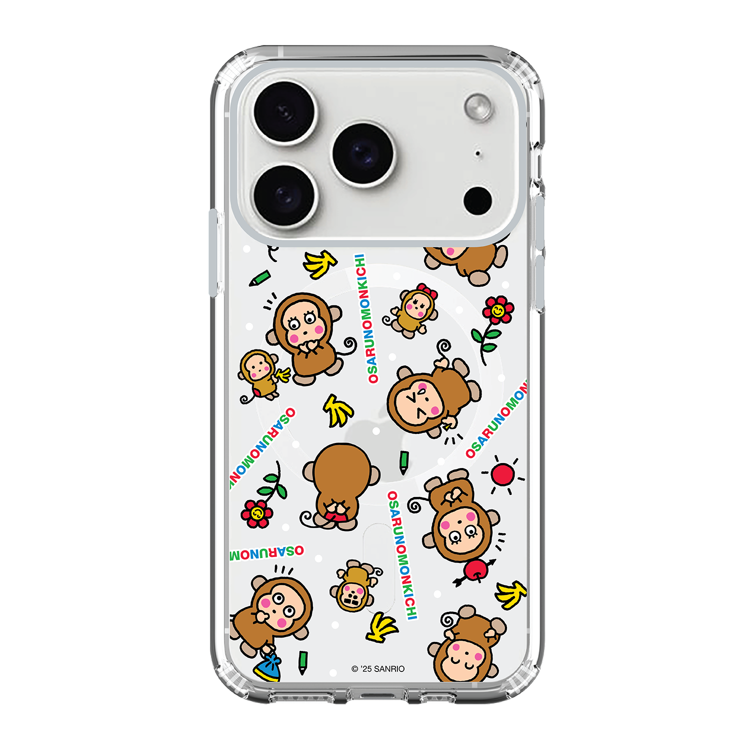Osaru No Monkichi Clear Case / iPhone Case / Android Case / Samsung Case 防撞透明手機殼 (OM84)