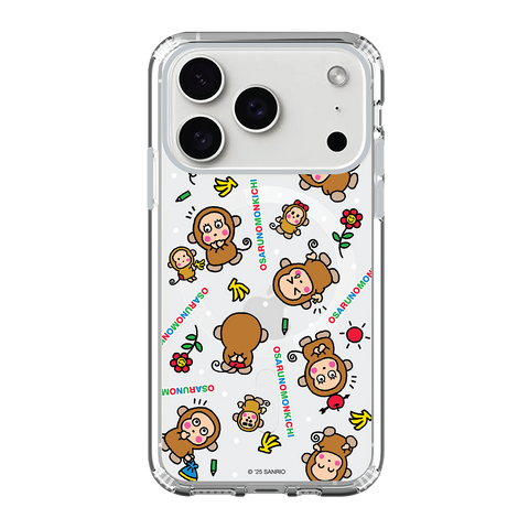 Osaru No Monkichi Clear Case / iPhone Case / Android Case / Samsung Case 防撞透明手機殼 (OM84)