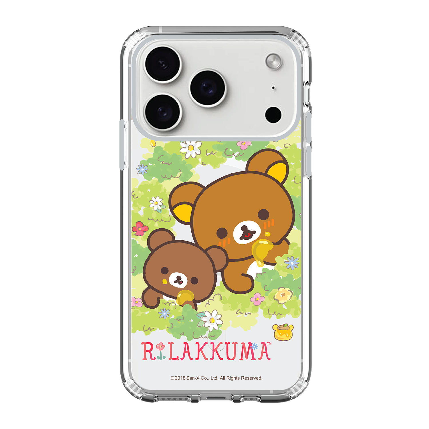 Rilakkuma Clear Case / iPhone Case / Android Case / Samsung Case 防撞透明手機殼 (RK89)