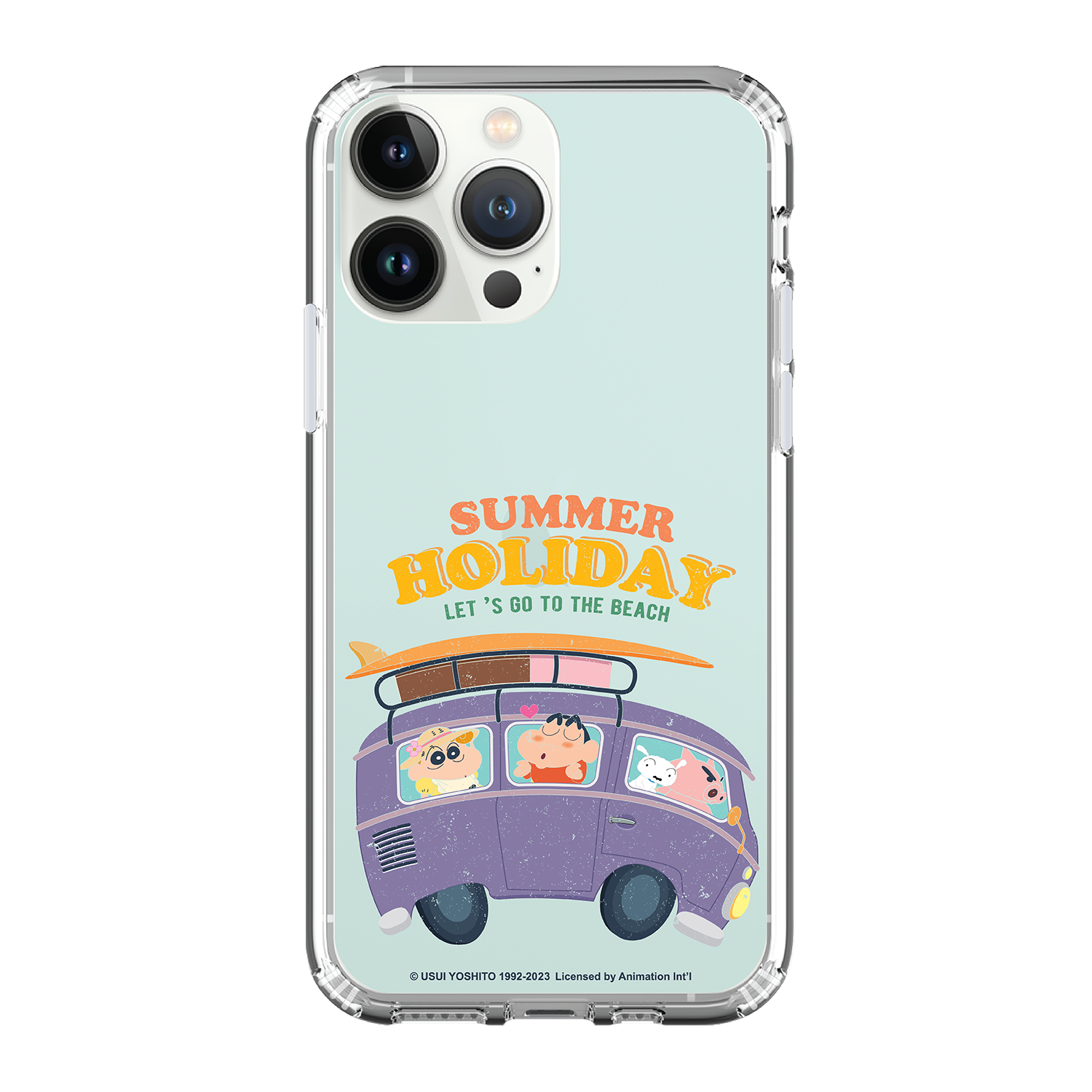 Crayon Shin-chan Clear Case / iPhone Case / Android Case / Samsung Case 蠟筆小新 正版授權 全包邊氣囊防撞手機殼 (SC283)