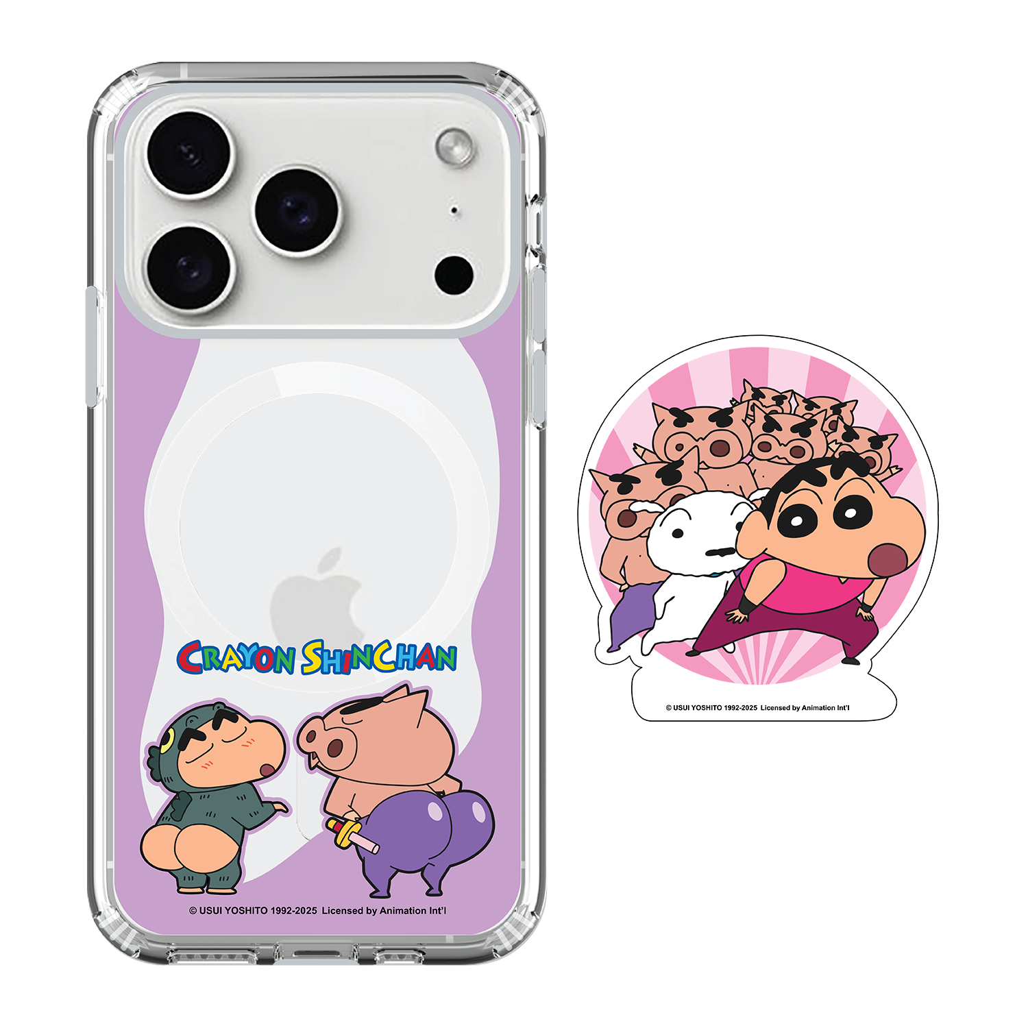Crayon Shin-chan 蠟筆小新 iPhone Case / Android Phone Case & Magsafe Grip Stand Set (SC293GSS)