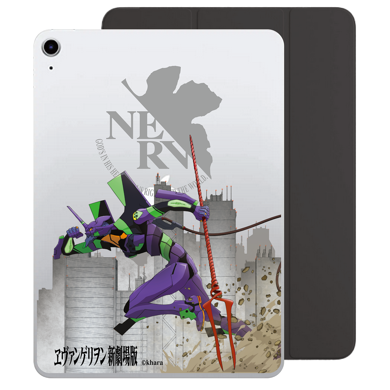 Evangelion 新世紀福音戰士 iPad Case (TP-EVA-01(spear))