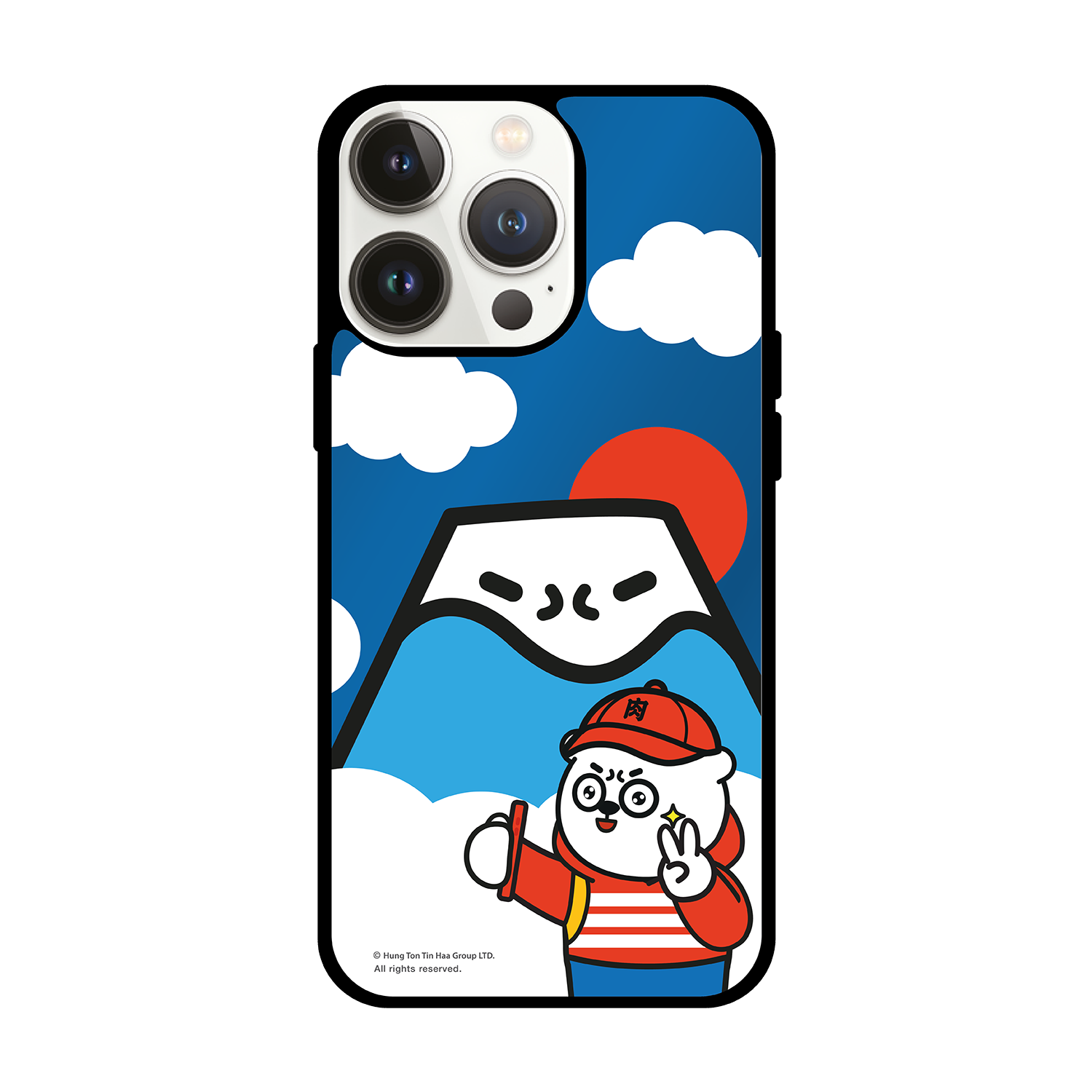 Yookgun Kuma 肉緊熊 iPhone Mirror Case / Samsung Mirror Case (YGK83M)