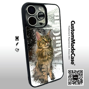 CustomMadeCase - Cartoon Mirror Case 相片漫畫化設計 鏡面手機殼 (人像 寵物 兒童 家庭)