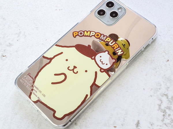 Pom Pom Purin Mirror Jelly Case (PN93M)