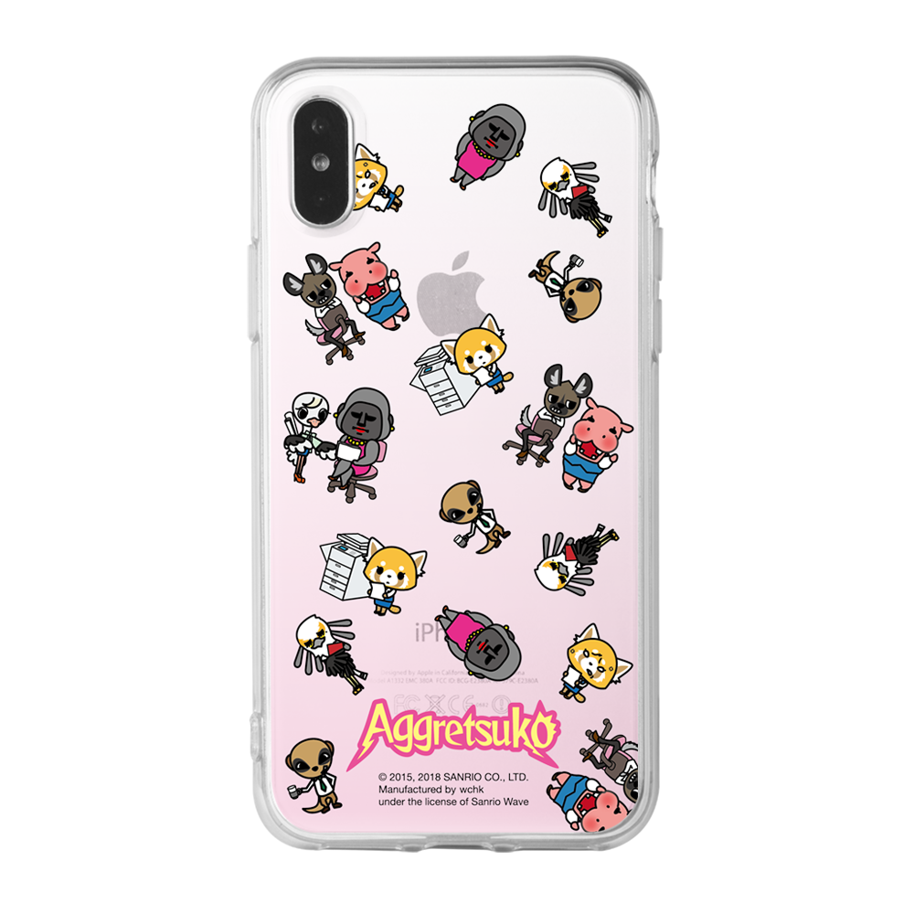 Aggretsuko Clear Case (AR815)