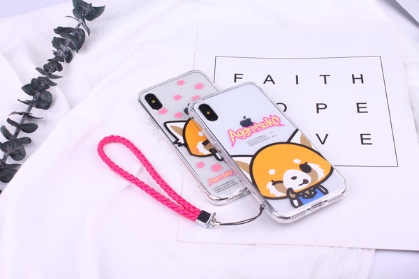 Aggretsuko Clear Case (AR806)