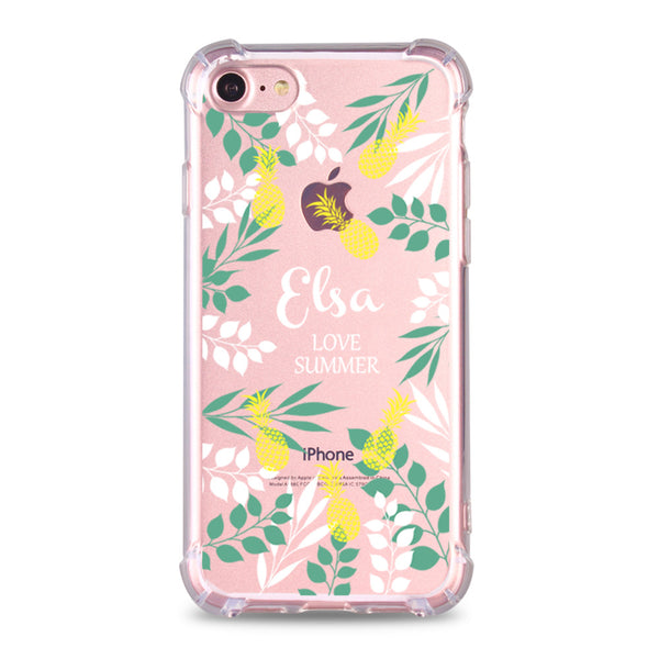 Custom - Pattern Clear Case  Lace(C055)