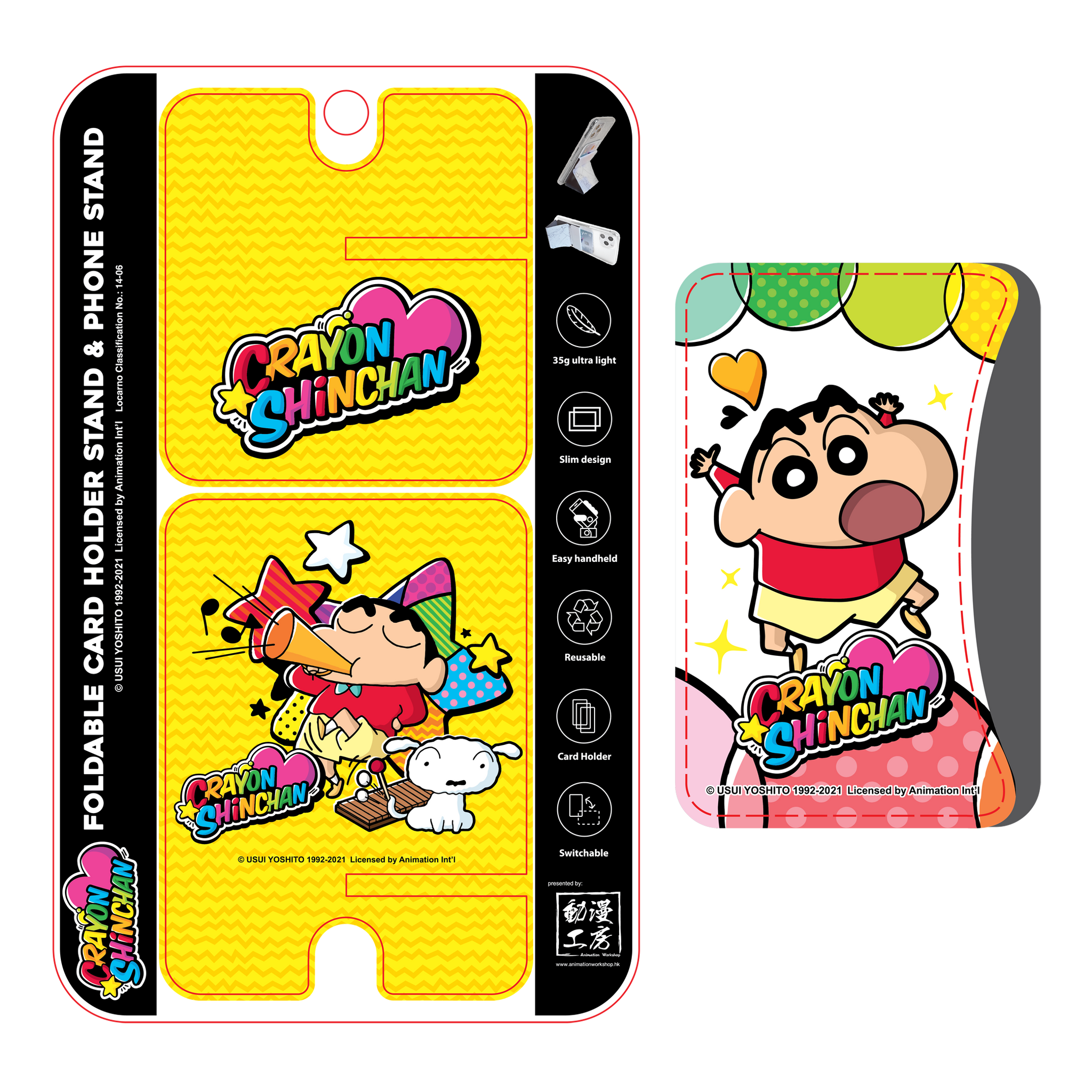 Crayon Shin-chan Magsafe Card Holder & Phone Stand (SC264CC)