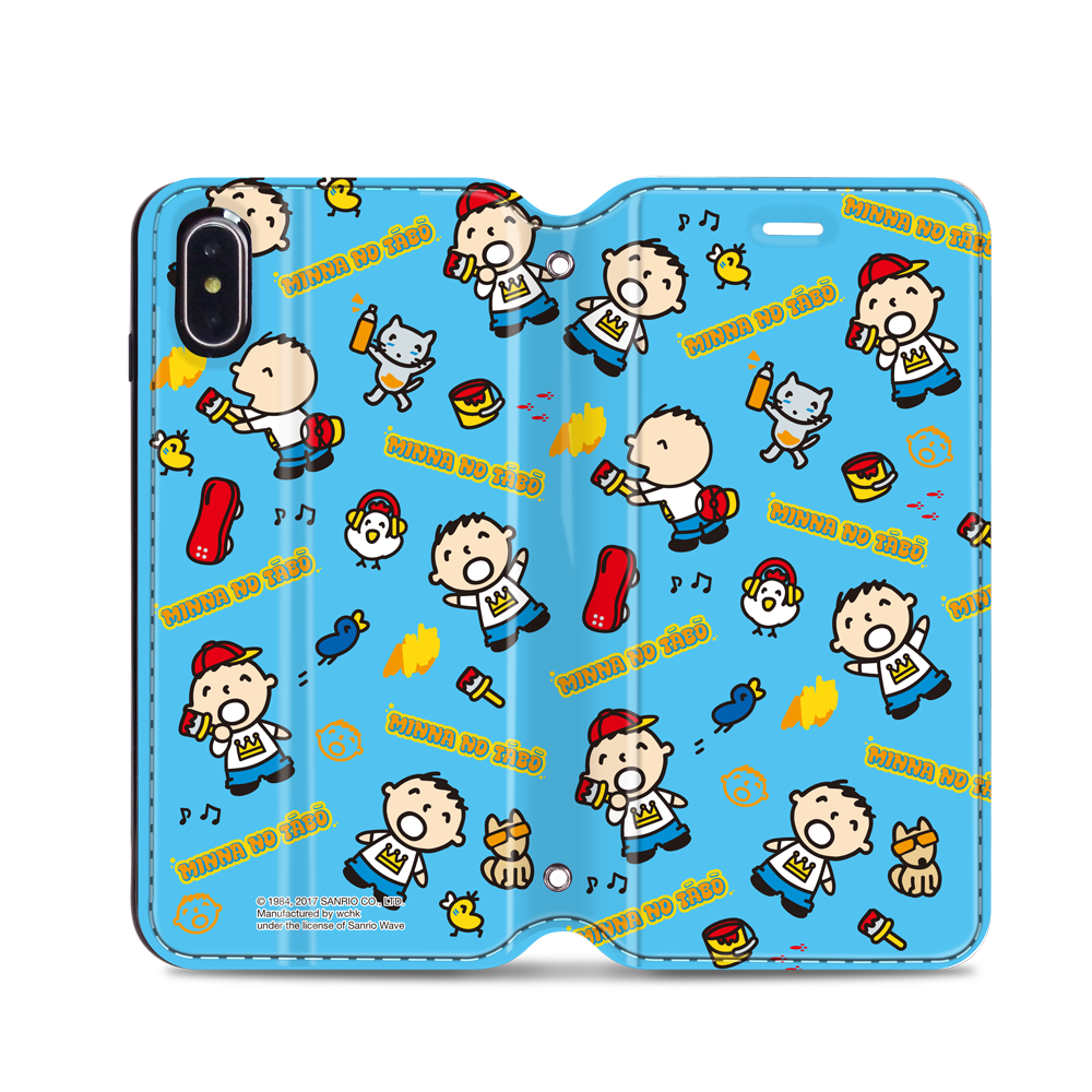 Minna no Tabo Leather Flip Case (TACM07)