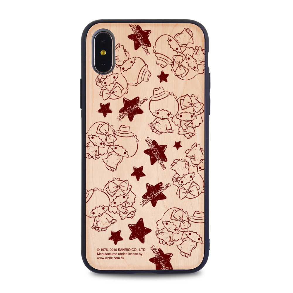 Little Twin Stars Wooden Case (TS89W)