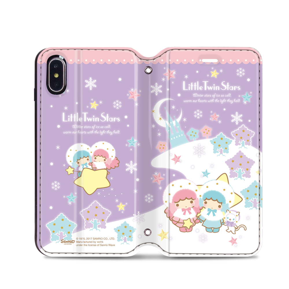 Little Twin Stars Leather Flip Case (TSCM23)