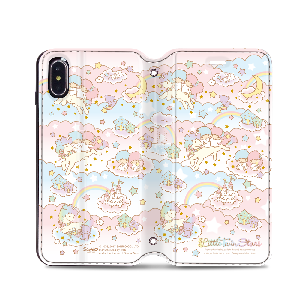 Little Twin Stars Leather Flip Case (TSCM27)