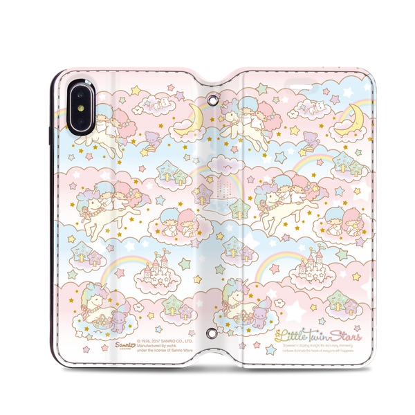 Little Twin Stars Leather Flip Case (TSCM27)