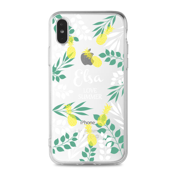 Custom - Pattern Clear Case  Lace(C055)