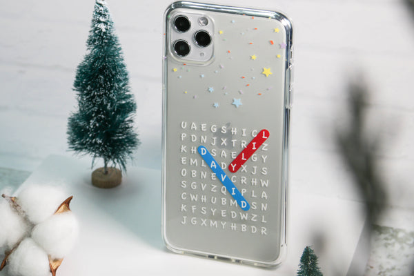 Custom - Word Search Clear Case (CMC953)